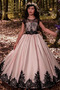 Vestito da fiore ragazza Maniche corte Gioiello Matrimonio Senza schienale - Pagina 1