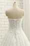 Vestito da sposa Senza spalline Perline Classico Lungo Tulle Senza schienale - Pagina 6