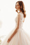 Vestito da sposa A-line Con fiocchi Lunghezza piano Formale Multi-strato. - Pagina 4