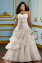 Vestito da sposa Principessa Coda A Strascico Cappella Dropped Waist - Pagina 1