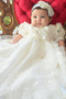 Vestito di battesimo Fiori Gioiello Autunno Pizzo Formale Principessa - Pagina 2