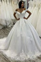 Vestito da nozze Maniche corte Applicato A-line Chiusura lampo - Pagina 1