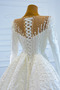 Vestito da sposa Vita naturale Perle Coda a Strascico Cattedrale - Pagina 9