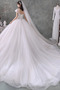 Vestito da nozze Tulle Paletta A-line Pudica All Aperto Inverno - Pagina 2