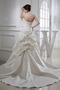 Vestito da sposa Senza schienale A-line Senza maniche Raso Medio - Pagina 3