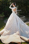 Vestito da sposa Allacciare A-line Sala Maglietta Satin Formale - Pagina 2