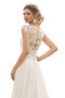 Abito da nozze Elegante Lunghezza piano Pizzo Chiffon Scollo a v - Pagina 4