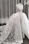 Vestito da sposa Coda A Strascico Corto Medio Sovrapposizione di pizzo - Pagina 1