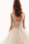 Vestito da sposa A-line Con fiocchi Lunghezza piano Formale Multi-strato. - Pagina 6