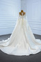Vestito da sposa Vita naturale Perle Coda a Strascico Cattedrale - Pagina 2