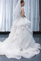 Vestito da sposa Corpo a clessidra Increspato a festoni Autunno - Pagina 3
