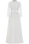 Vestito da fiore ragazza Pizzo Senza maniche Semplici Chiffon - Pagina 5