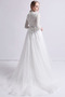 Vestito da sposa Maniche lunghe Vita naturale lussi Perline Primavera - Pagina 2