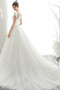 Vestito da nozze Tulle lussi Autunno A-line Vita naturale Perline - Pagina 6
