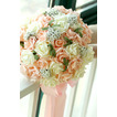 30 fiore mazzo di sposa azienda champagne rosa simulazione fiore matrimonio damigella d'onore