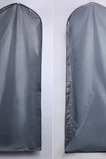 Copertura di polvere 155 cm sacchetto di polvere trasparente d'argento del vestito da cerimonia nuziale