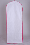 Sacchetto di vestiti da cerimonia nuziale del vestito di polvere di bianco grande  lunga