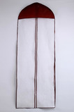 Sacchetto di polvere del vestito da cerimonia nuziale della viola di 155 centimetri lungo