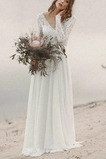 Vestito da sposa Senza schienale Lunghezza piano Medio Vita naturale
