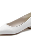 Scarpe da donna con paillettes piatte scarpe da sposa argento scarpe da damigella d'onore scarpe da donna incinta