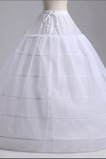 Petticoat di nozze Due fasci Vestito da cerimonia nuziale netto lungo lungo Sei bordi