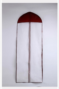 Sacchetto di polvere del vestito da cerimonia nuziale della viola di 155 centimetri lungo