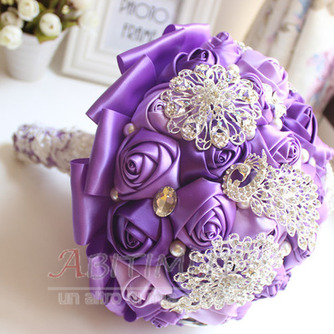 Viola diamante perla matrimonio nozze layout di layout decorazione creativa fiori di partecipazione - Pagina 2