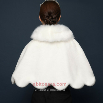 Mantello caldo dello scialle della pelliccia di volpe dello scialle della sposa di autunno e di inverno - Pagina 2