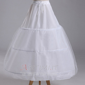 Petticoat di cerimonia nuziale Tre cerchioni Strong Net Stretta del vestito pieno regolabile - Pagina 1
