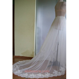 pizzo Strascico in tulle Strascico staccabile Abito da sposa con strascico staccabile Strascico staccabile Gonna in tulle staccabile - Pagina 1