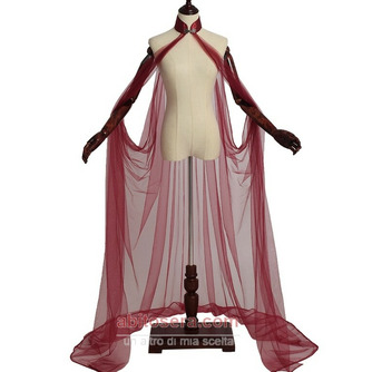 Costume da fiaba costume da elfo Tulle scialle mantello da sposa costume medievale - Pagina 12