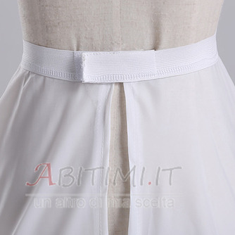 Abito Da Sposa Sottoveste Con Balze Sottoveste Con Increspature Vita Elastica Da Sposa Chiesa Sottoveste Grande Con Balze - Pagina 6