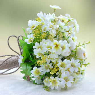 Il bouquet di fiori di tè verde e bianco Le spose coreane hanno sposato la simulazione - Pagina 2