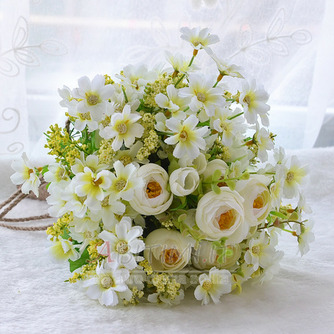 Il bouquet di fiori di tè verde e bianco Le spose coreane hanno sposato la simulazione - Pagina 1