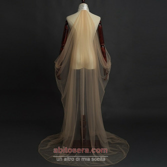 Costume da fiaba costume da elfo Tulle scialle mantello da sposa costume medievale - Pagina 2
