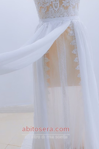 Abito da sposa Senza maniche Pera Primavera Gioiello A-line Vendita - Pagina 7