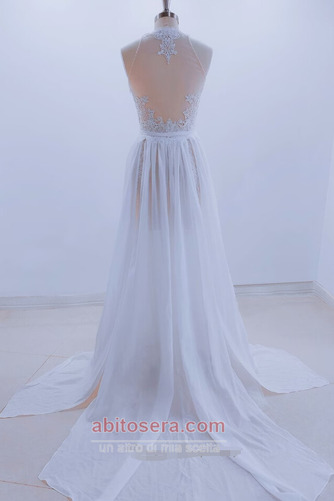 Abito da sposa Senza maniche Pera Primavera Gioiello A-line Vendita - Pagina 6