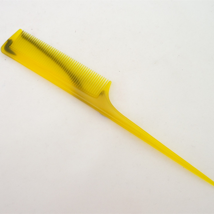 anti-statica semplice portatile di manzo giallo tendine piccolo specchio & pettine