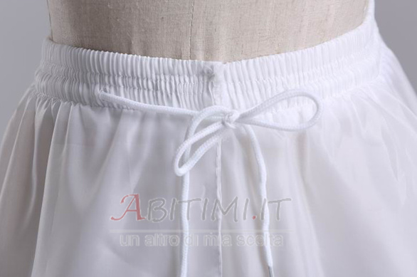 Petticoat di cerimonia nuziale Tre cerchioni Strong Net Stretta del vestito pieno regolabile